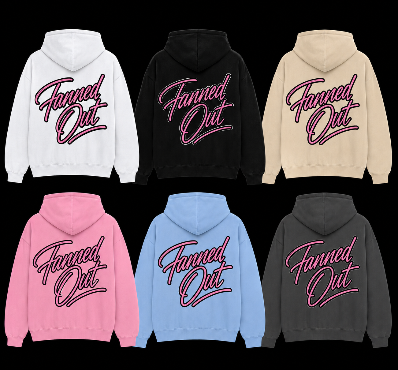 Fanned Out Hoodie